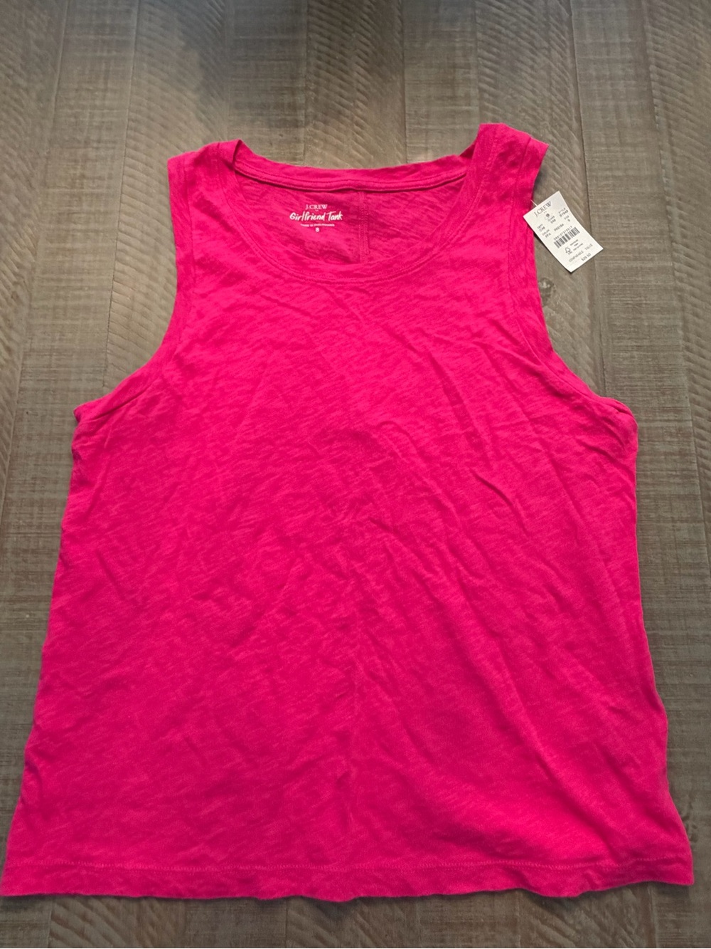 J. Crew Pink Sleeveless Tank Top-NEW!